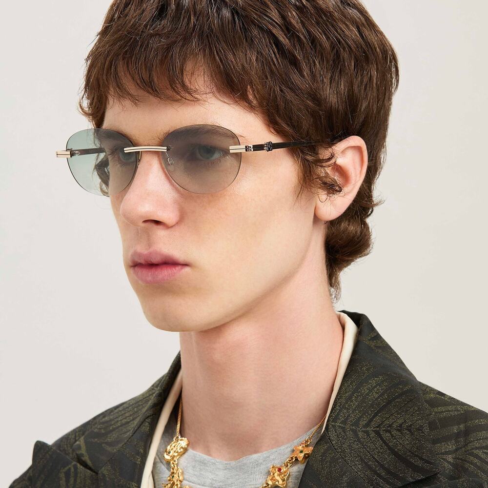 New, PALM ANGELS Sunglasses PERI10H 7654 Authentic